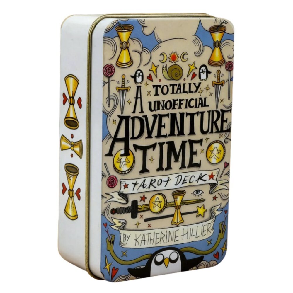Adventure Time Tarot Bonus Tin 78 Card Deck NWT